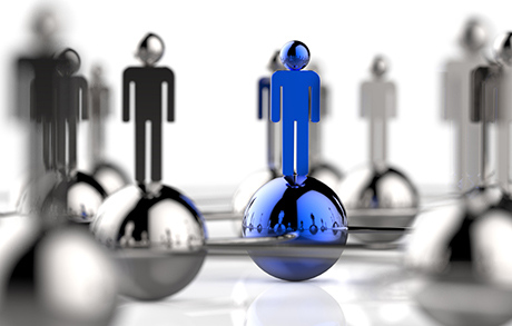 3d stainless human social network as concept